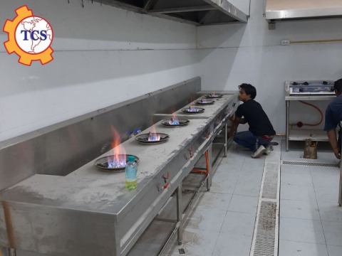 ติดตั้งระบบแก็สบ้านร้านอาหาร